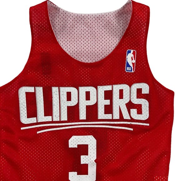 Reversible Basketball Jersey Youth Boy S NBA Los Angeles Clippers #3 Chris Paul - Picture 6 of 16